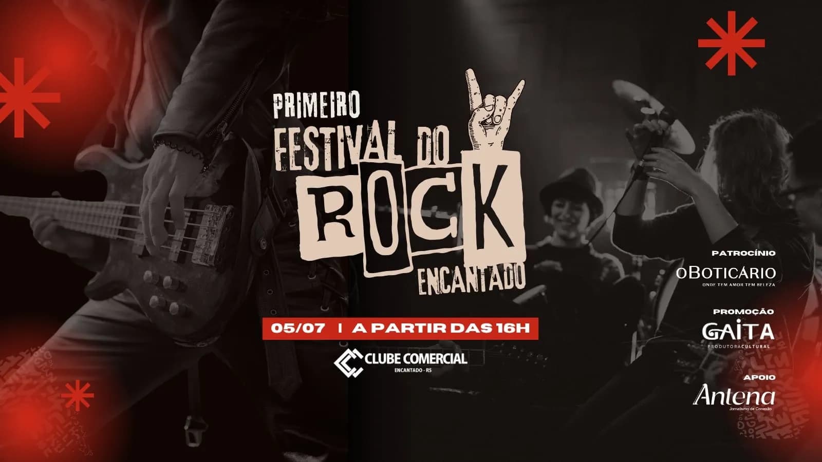 Imagem do Evento: FESTIVAL DO ROCK ENCANTADO