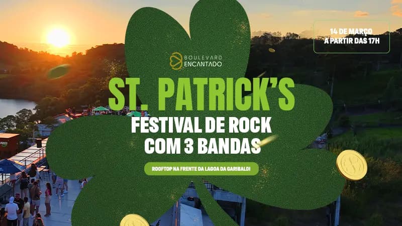 Imagem do Evento: ST. PATRICK'S - FESTIVAL DE ROCK
