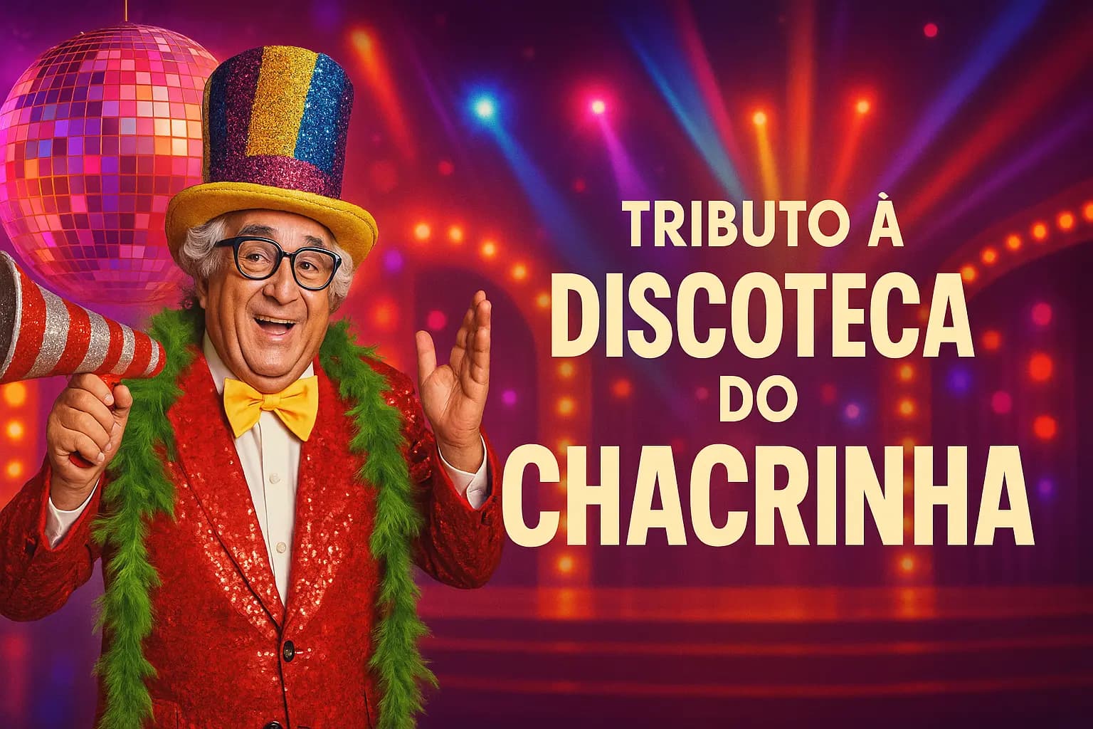 Imagem do Evento: Tributo à Discoteca do Chacrinha