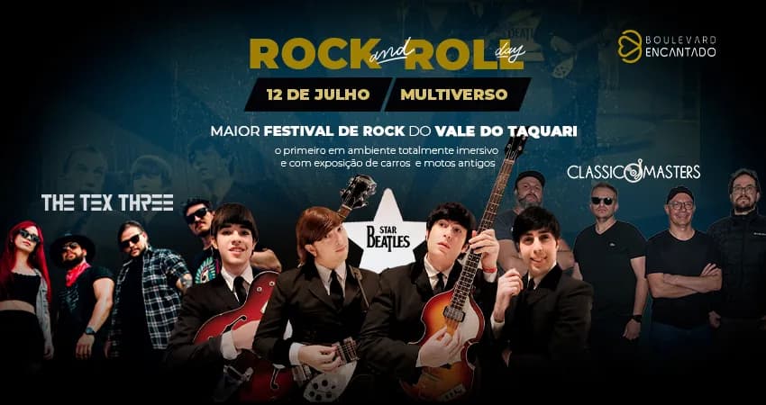 Imagem do Evento: ROCK AND ROLL DAY - BOULEVARD ENCANTADO